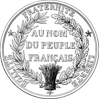 Great Seal of France (reverse)