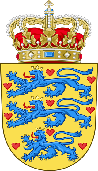 National Coat of arms of Denmark