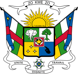 Coat of arms of the Central African Republic