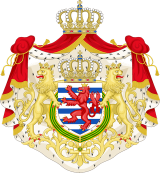 Greater coat of arms of Luxembourg