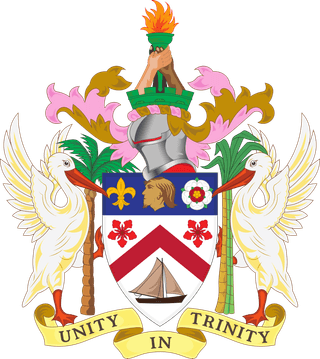 Coat of Arms of Saint Kitts and Nevis (version)