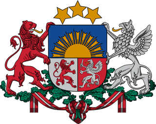 Coat of arms of Latvia